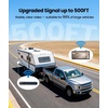 image:imageAUTOVOX 2 Solar Wireless Backup Camera 6 169 HD Monitor  Dual Antenna Strong Signal Split Screen View for Balanced Dual Views DVR Recording Back Up Camera for CarSUVTruckTrailer72 Single Camera