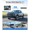 image:imageAUTOVOX 6 Inch Solar Backup Camera Wireless 1 Minute Easy Install  169 1080P Monitor Dual Split Screen Clear Live View DVR Recording IP69K Waterproof Back up Camera for CarTruckTrailer5 Inch Screen