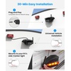 image:imageAUTOVOX Wireless RV Backup Camera System with Rear amp Side Cameras  30Min Plug and Play Install 72 1080P Full View Monitor for Clear Night Vision Stable Live View for Travel Trailer Camper3 Cameras