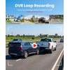 image:imageAUTOVOX 2 Solar Wireless Backup Camera169 1080P HD 6 Monitor  Dual Antenna Strong Signal Split Screen View for Balanced Dual Views DVR Recording Back Up Camera for CarSUVTruckTrailer6 Inch Screen