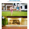 image:imageAUTOVOX 2 Solar Wireless Backup Camera169 1080P HD 6 Monitor  Dual Antenna Strong Signal Split Screen View for Balanced Dual Views DVR Recording Back Up Camera for CarSUVTruckTrailer5 Inch Screen