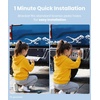 image:imageAUTOVOX 2 Solar Wireless Backup Camera169 1080P HD 6 Monitor  Dual Antenna Strong Signal Split Screen View for Balanced Dual Views DVR Recording Back Up Camera for CarSUVTruckTrailer6 Inch Screen