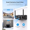 image:imageAUTOVOX Wireless RV Backup Camera Dual Lens Rear Road and Bumper View  Dual Antenna Stable Signal 72 1080P DVR Monitor IR Night Vision Backup Camera for Prewired RV 5th Wheel Trailer Camper1 CamN