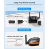 image:imageAUTOVOX Wireless RV Backup Camera Dual Lens Rear Road and Bumper View  Dual Antenna Stable Signal 72 1080P DVR Monitor IR Night Vision Backup Camera for Prewired RV 5th Wheel Trailer Camper3 Cams