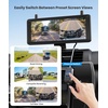 image:imageAUTOVOX Wireless RV Backup Camera Dual Lens Rear Road and Bumper View  Dual Antenna Stable Signal 72 1080P DVR Monitor IR Night Vision Backup Camera for Prewired RV 5th Wheel Trailer Camper3 Cams